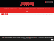 Tablet Screenshot of jammingweb.com